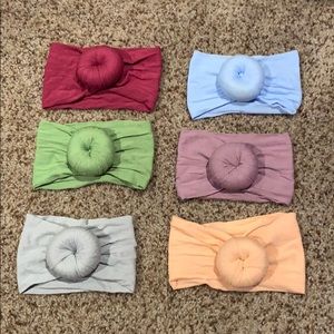 Top Knot Style Baby Headband 💕